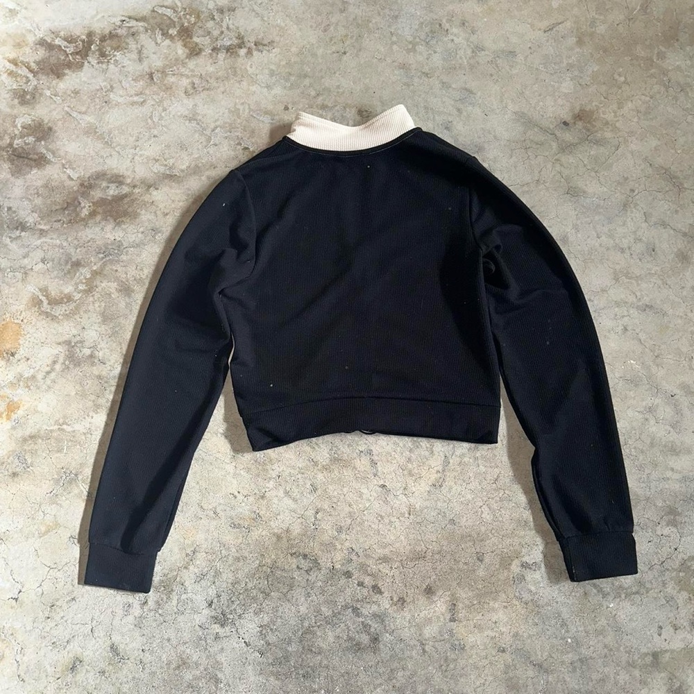 Guess Color Block Zip-Up Sweater - image 5